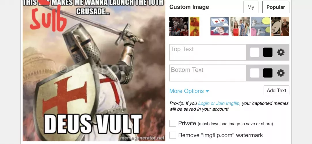 DEUS VULT