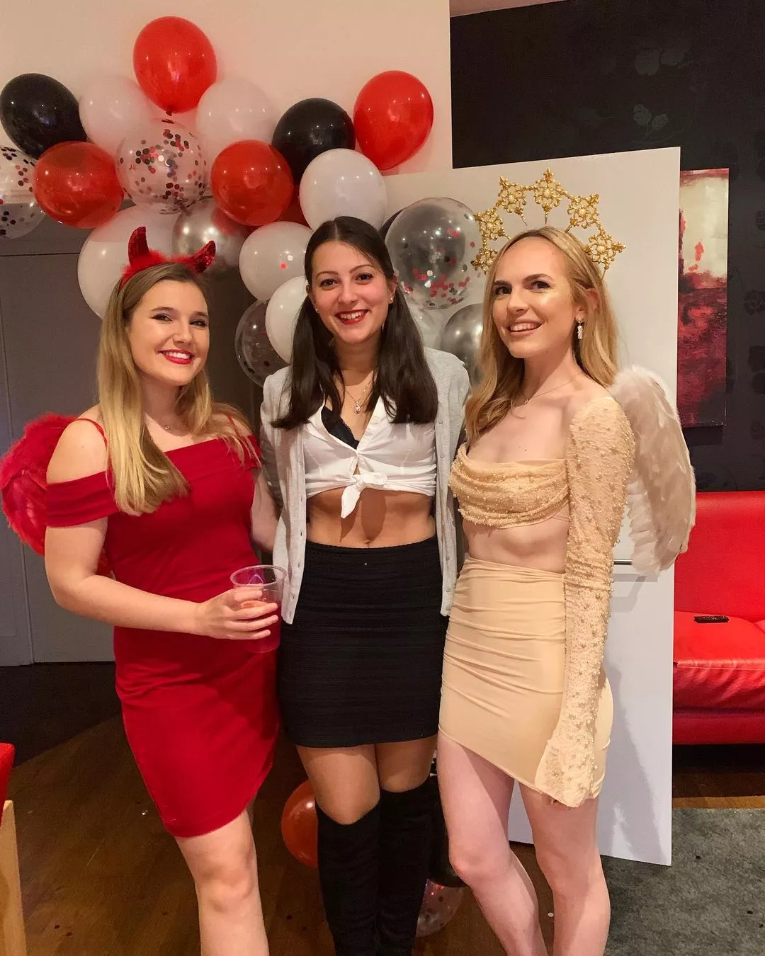 Devil, Schoolgirl or Angel? Devil, Schoolgirl or Angel?