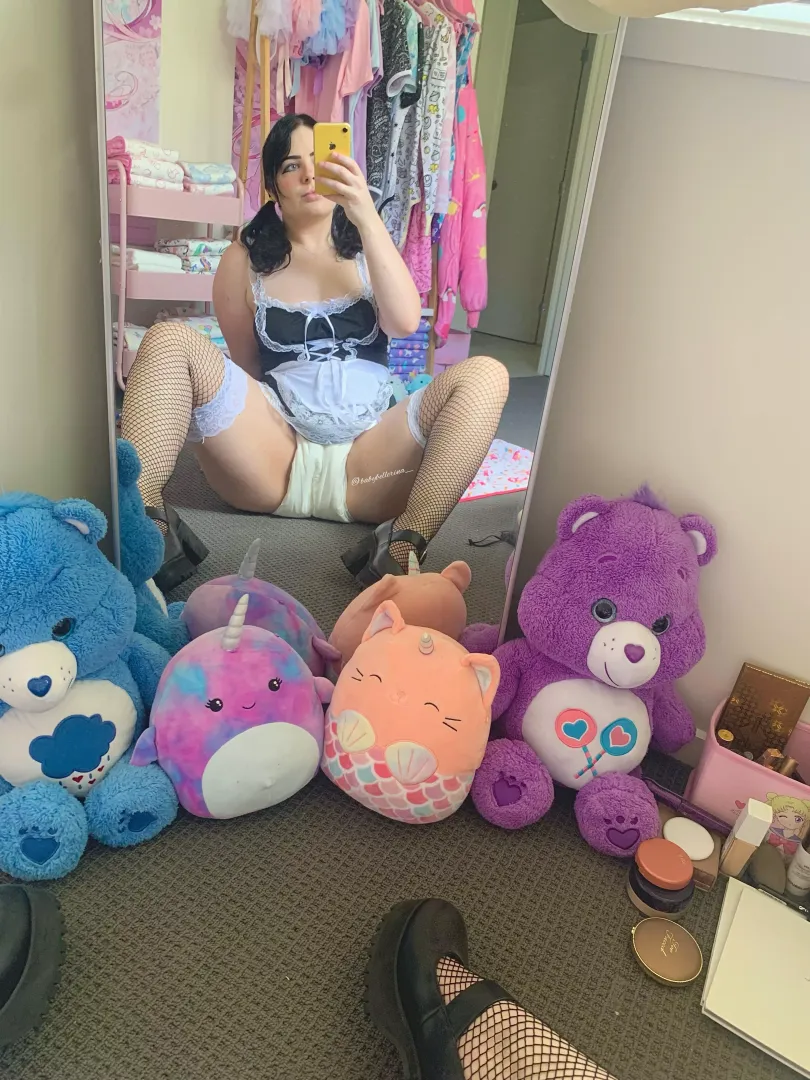 diaper + thick thighs = 💖