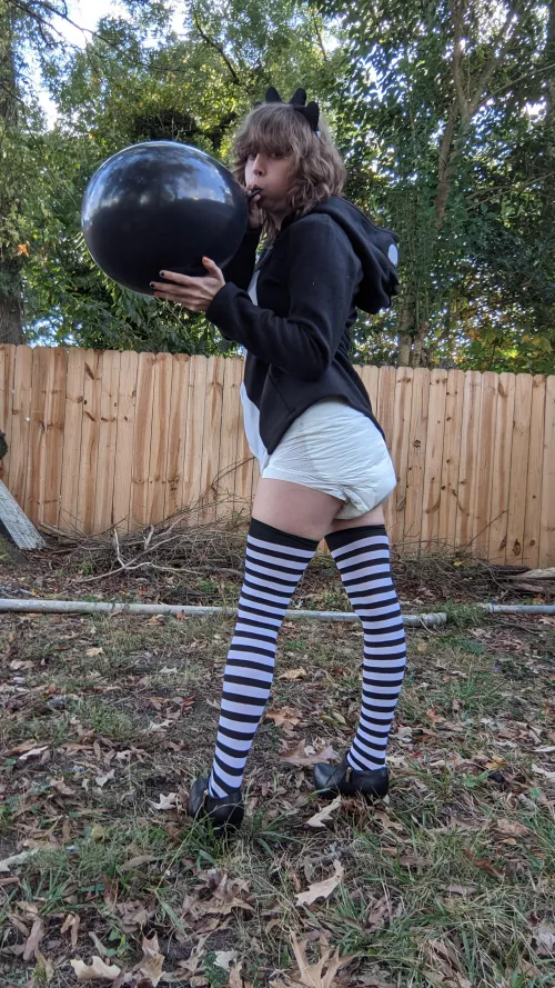 Diapered Badtz Maru 🖤