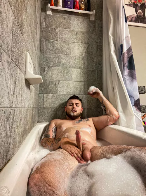 Dick, bubbles and tattoos (;