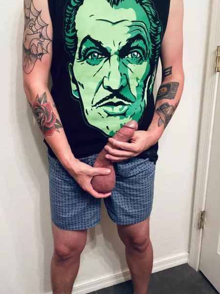 Dick in one hand balls in the other π
