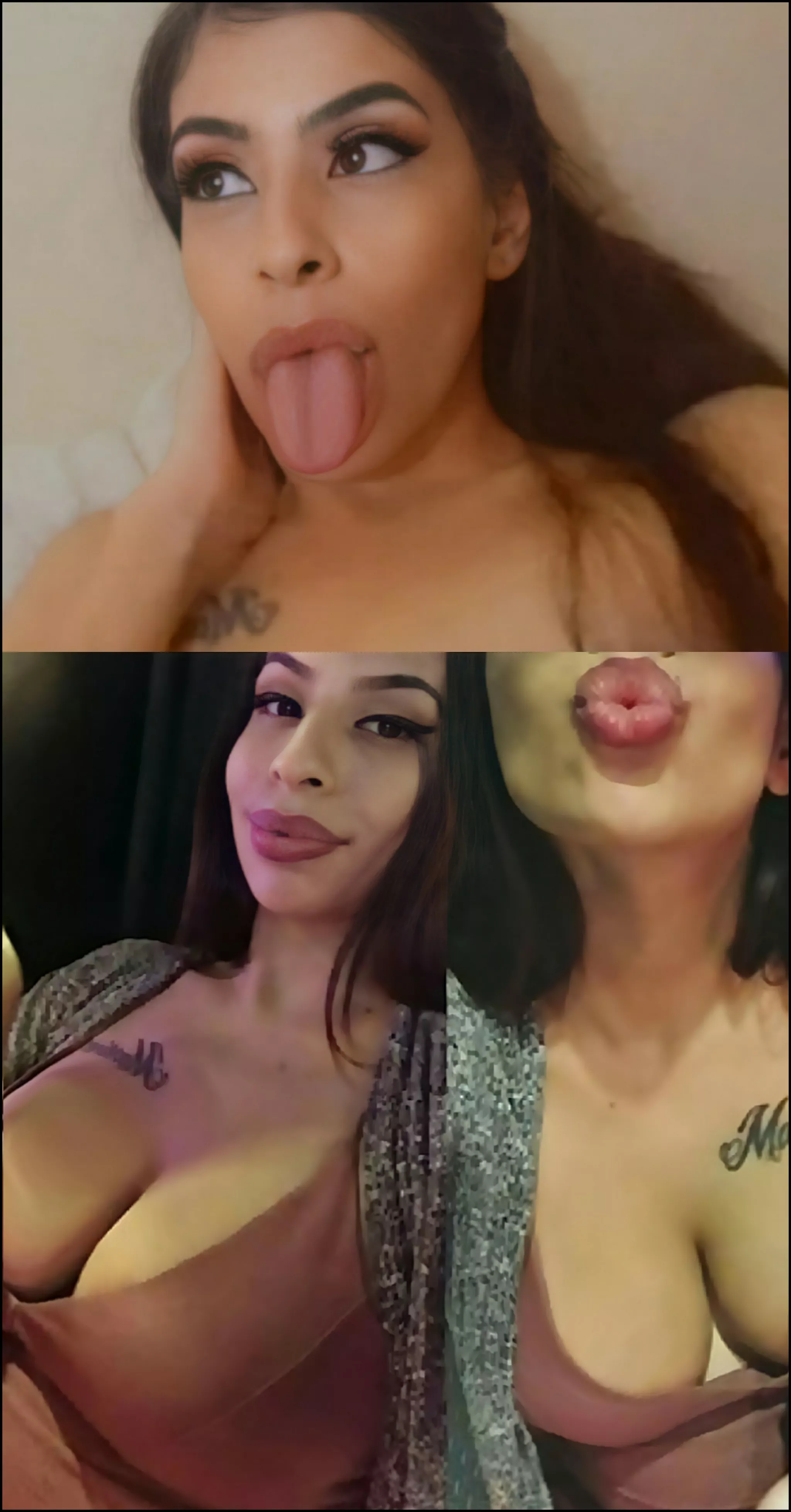 Dick sucking lips and big ol tittys
