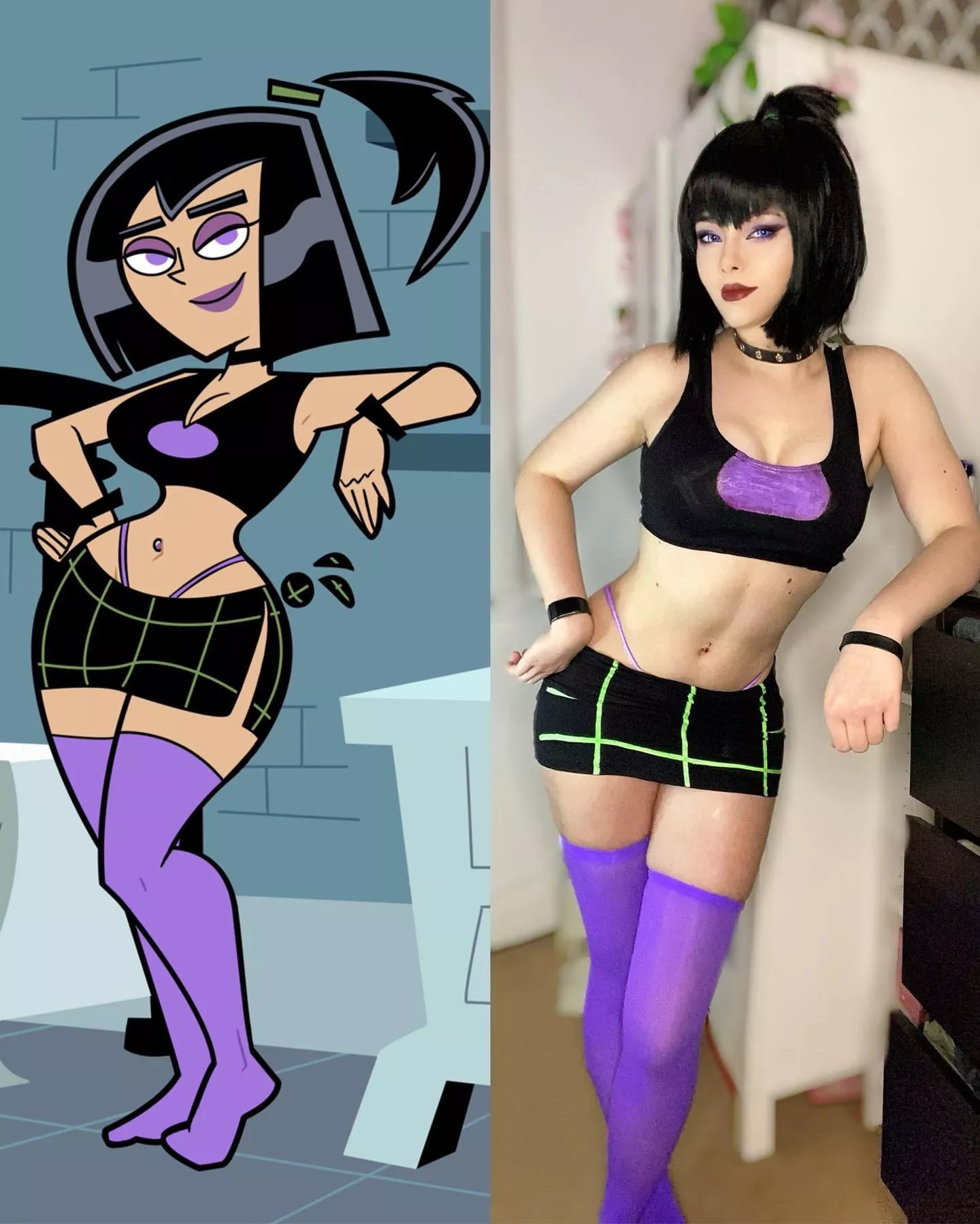 Did a Sam cosplay from Danny Phantom! Do you remember this show? [@heyitsxen]