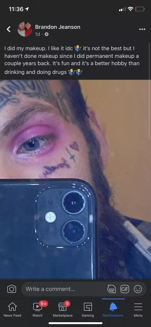 Did my makeup. Was my first time doing it myself. Howβd I do? I definitely need some blending practice lol Did my makeup. Was my first time doing it myself. Howβd I do? I definitely need some blending practice lol