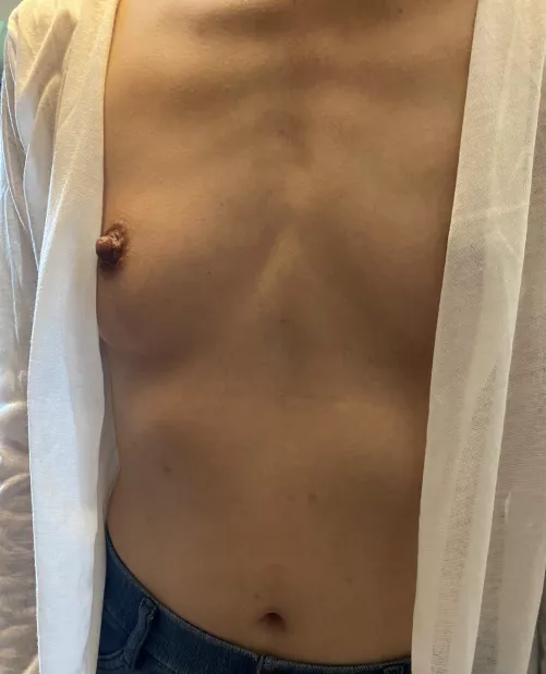 Did you notice my blouse keeps opening ?