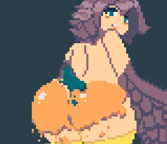 Did you want to paint her jack'o latern?