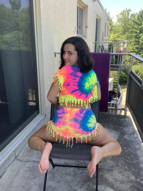 didn’t expect my neighbor to come outside right after this😅