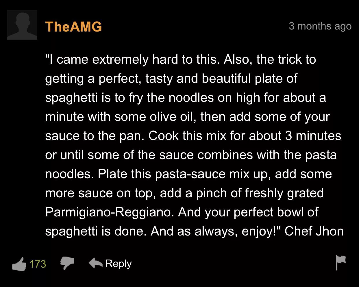 Didn’t think I’d learn to cook on pornhub. Didn’t think I’d learn to cook on pornhub.