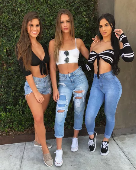 Different denim looks Different denim looks