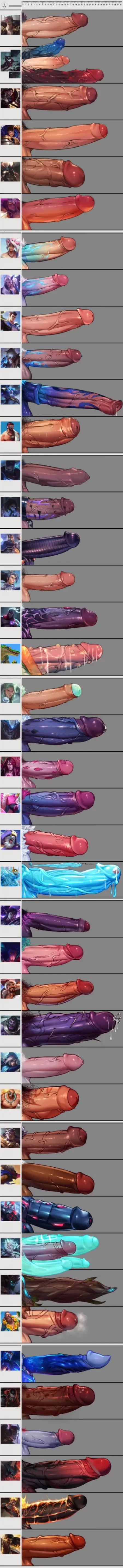 Different male sizes (which on do you prefer?) Artist: @OA_Reeeere on twitter Different male sizes (which on do you prefer?) Artist: @OA_Reeeere on twitter