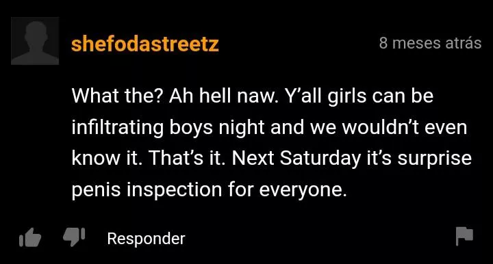 Ding dong inspection next saturday's night