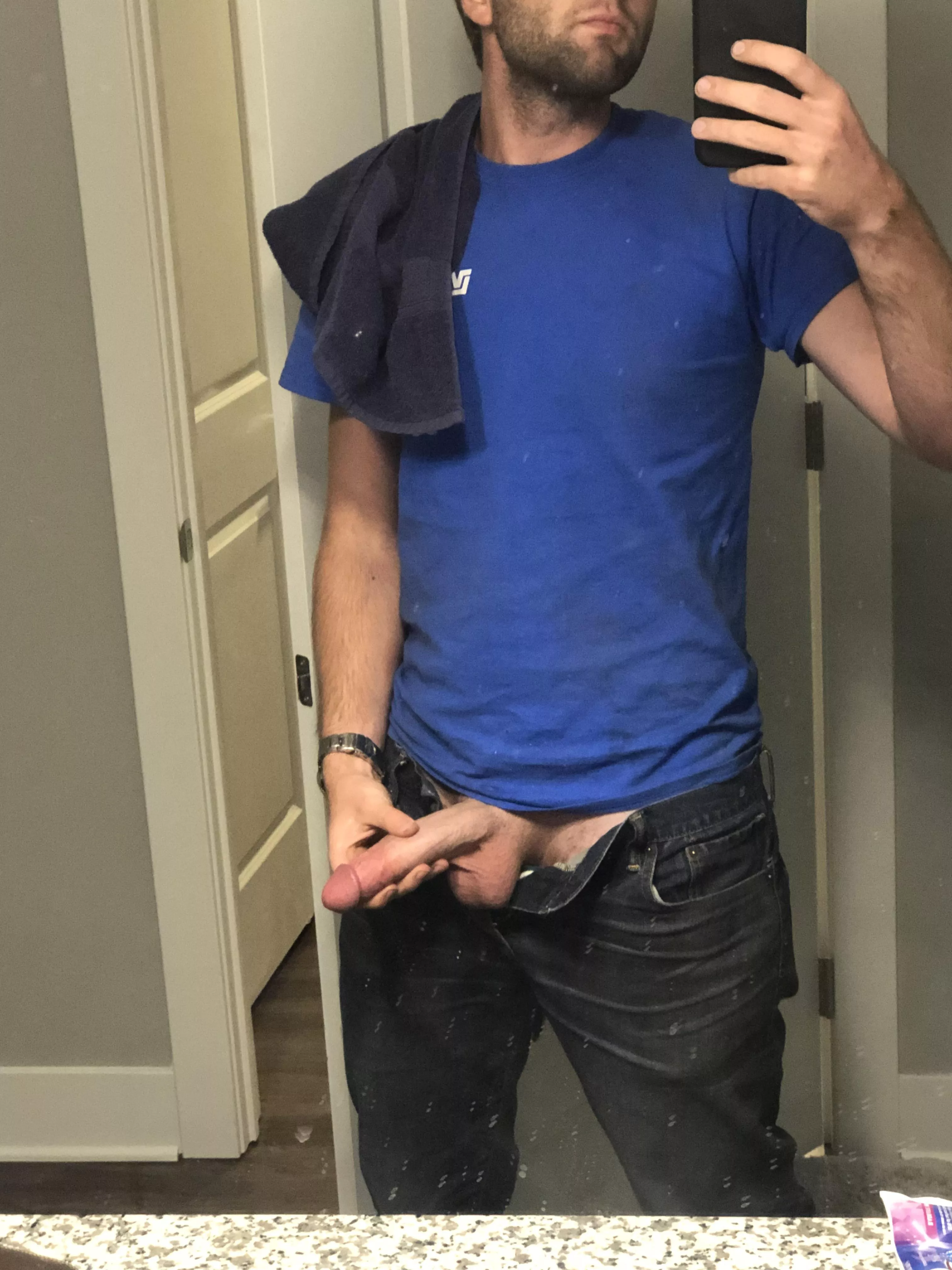 Dirty day at work, anyone want to clean me up? Dirty day at work, anyone want to clean me up?