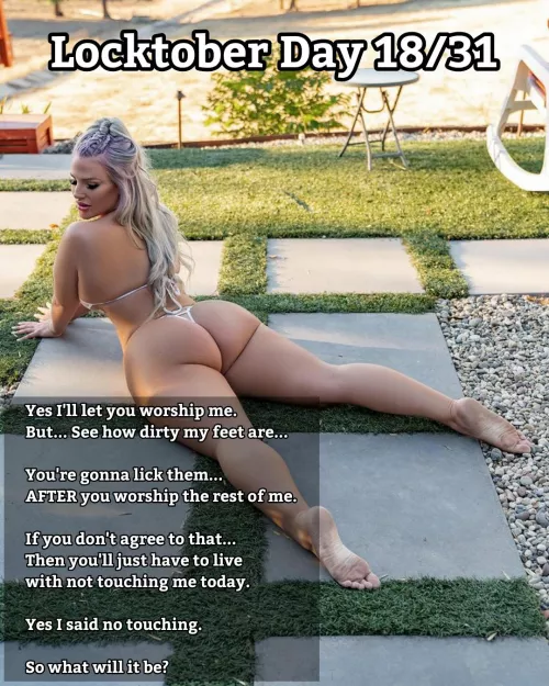 Dirty feet