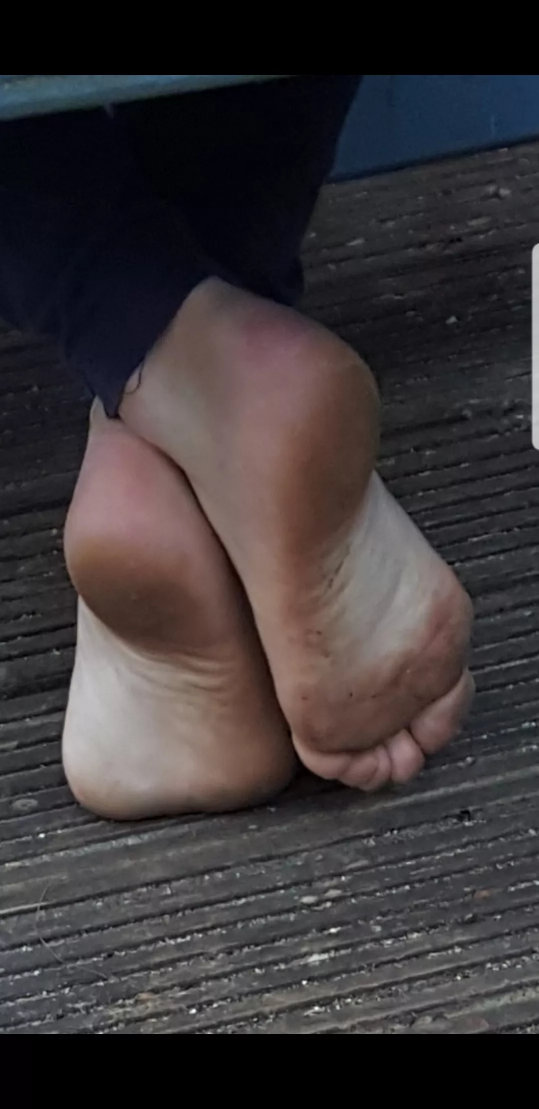 Dirty soles clean white arches Dirty soles clean white arches