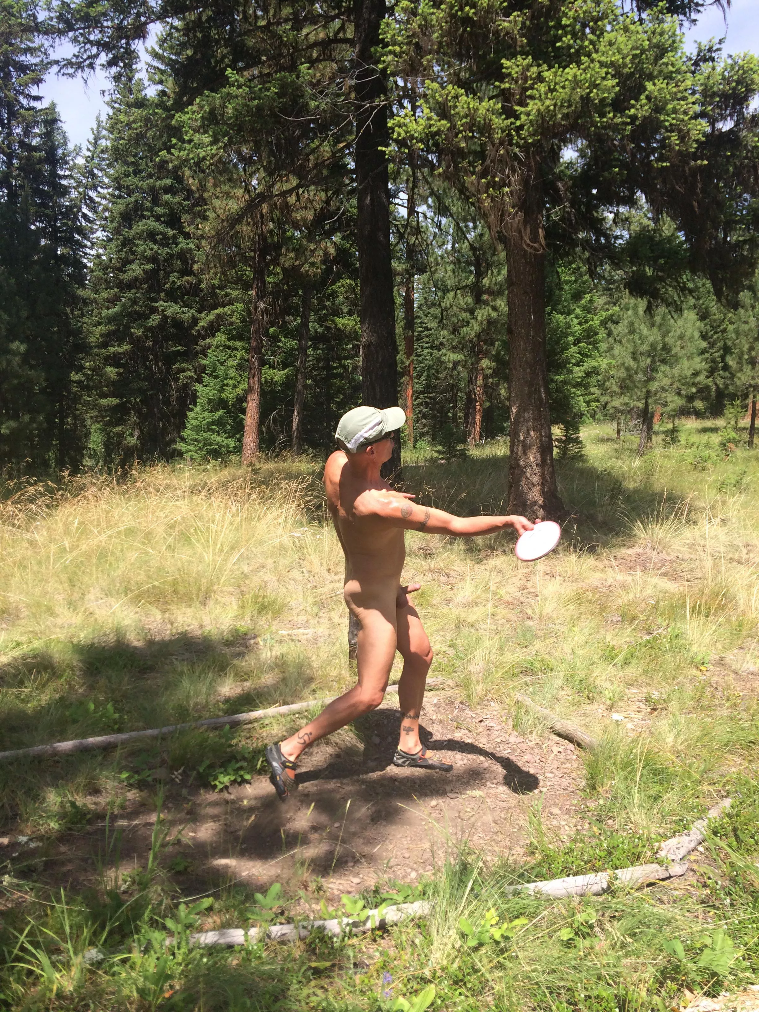 Disc golf anyone? Disc golf anyone?