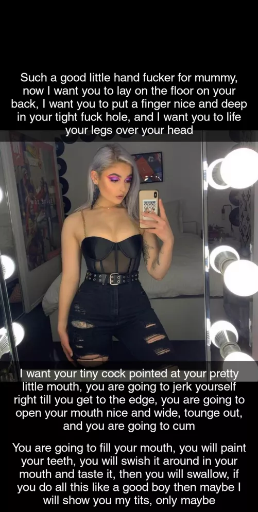 Do as she says
