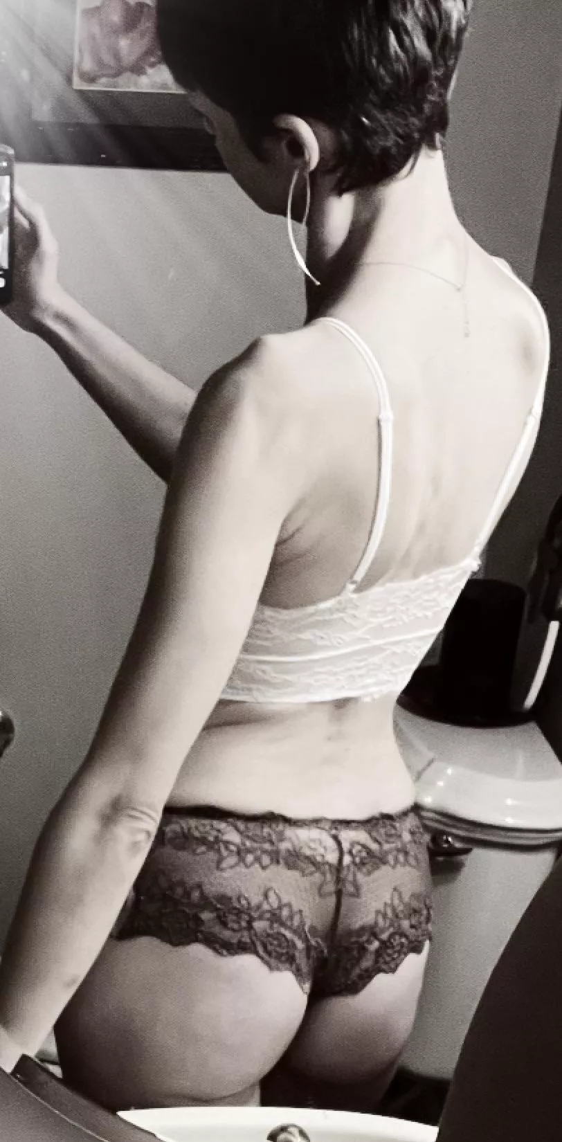 Do I look good in black and white?[F38]