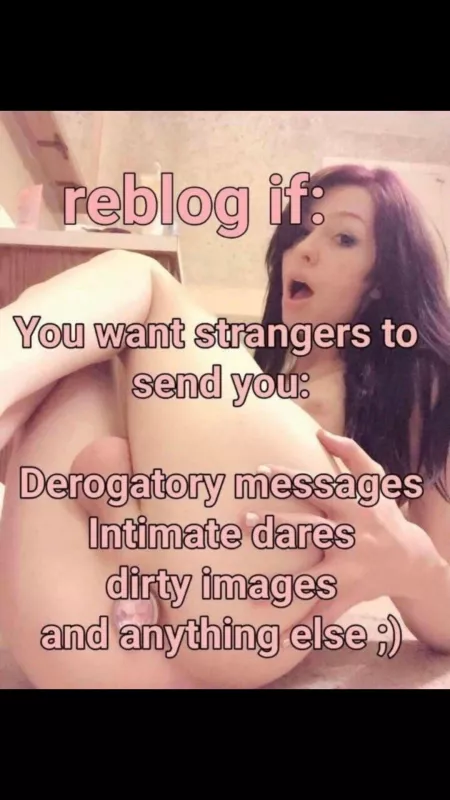 Do it. ;)
