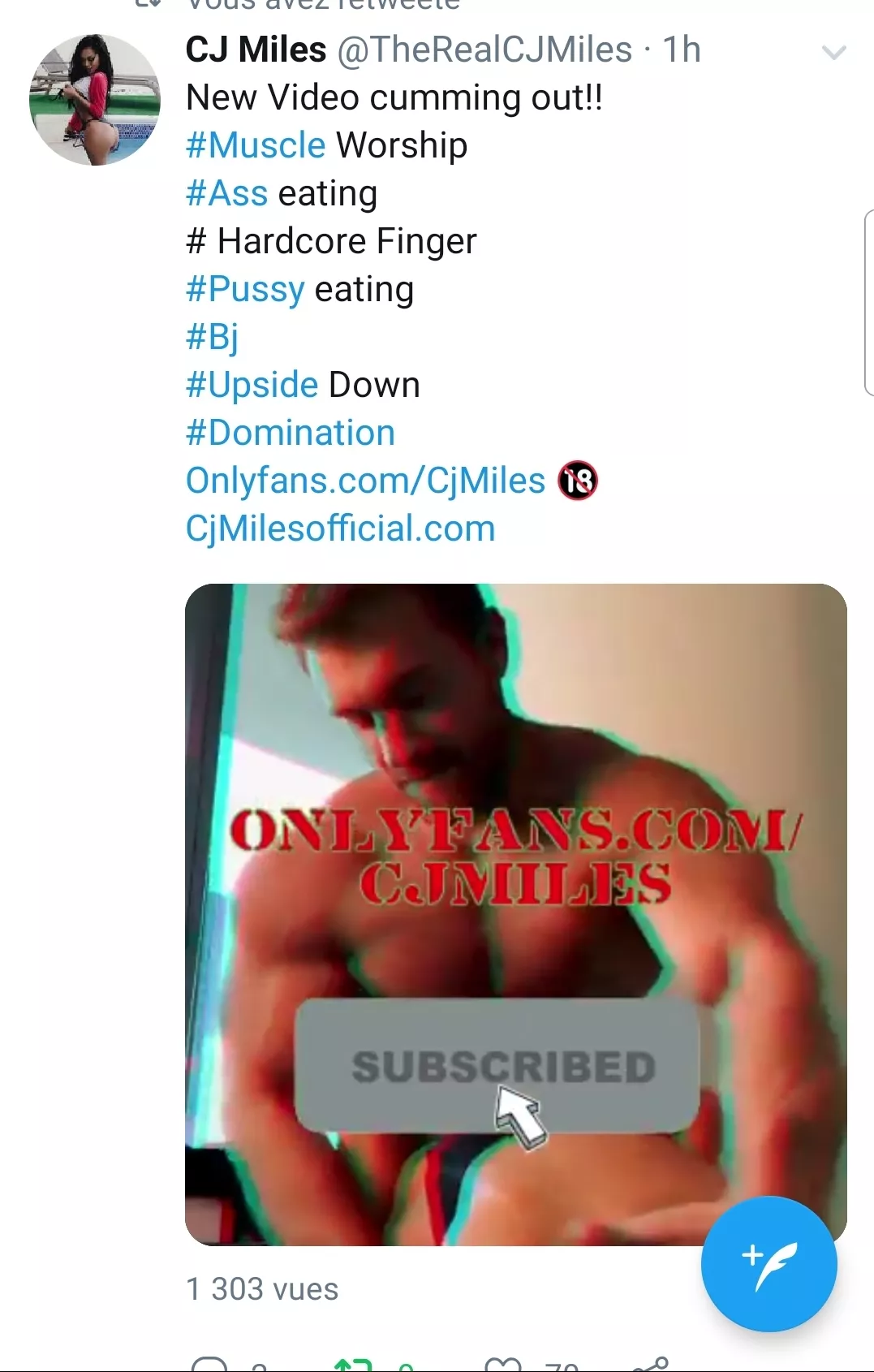 Do somenone get her new onlyfan video? She posted this on her twitter... Do somenone get her new onlyfan video? She posted this on her twitter...