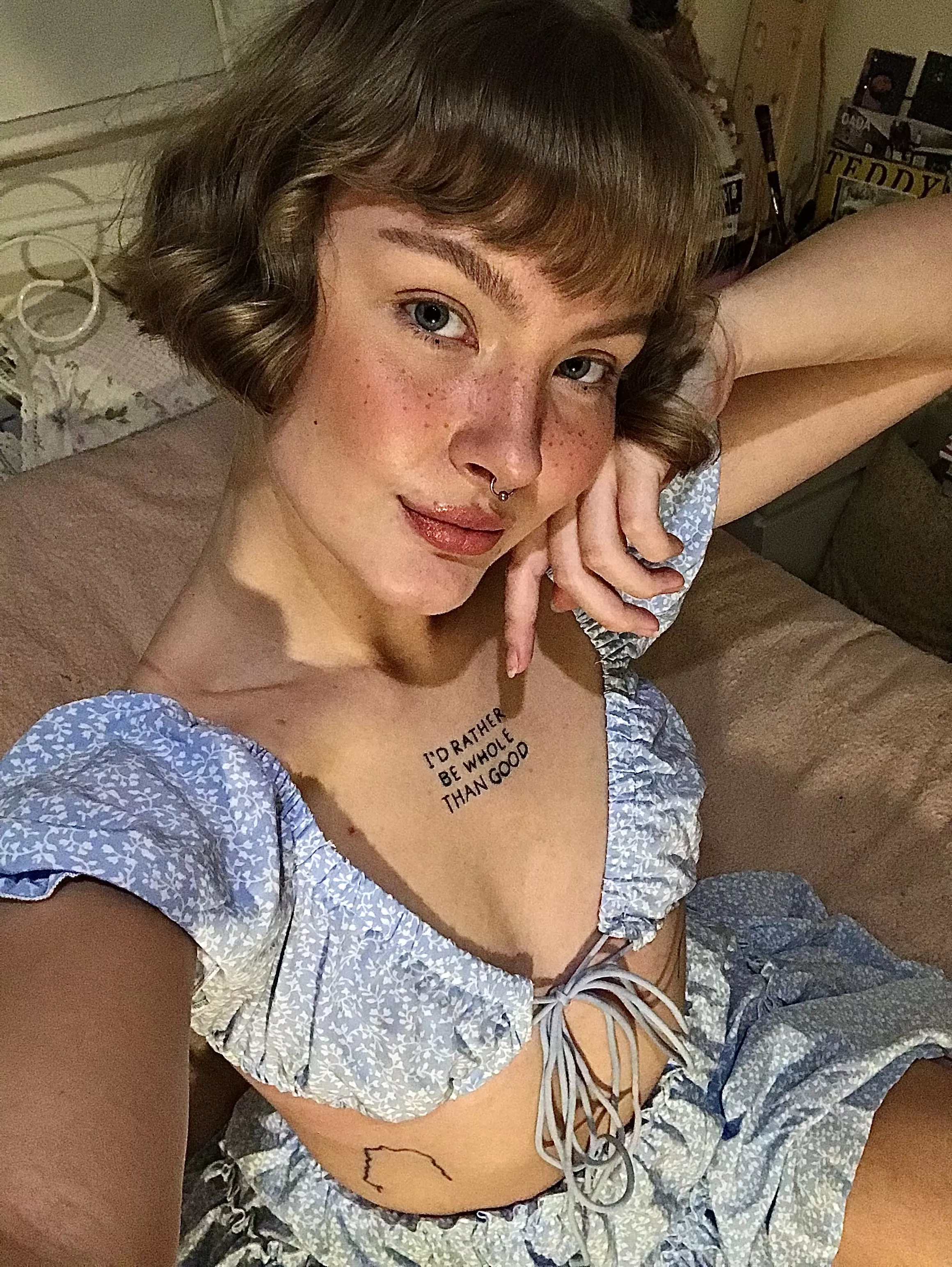 do u like my freckles? <3