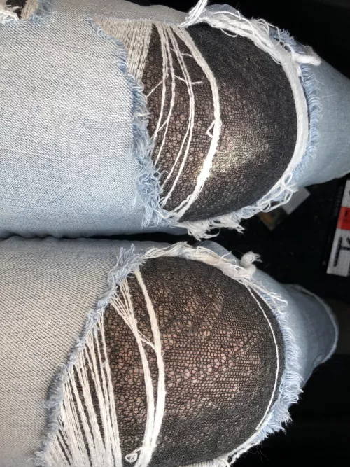 Do we approve of tights under jeans? Do we approve of tights under jeans?