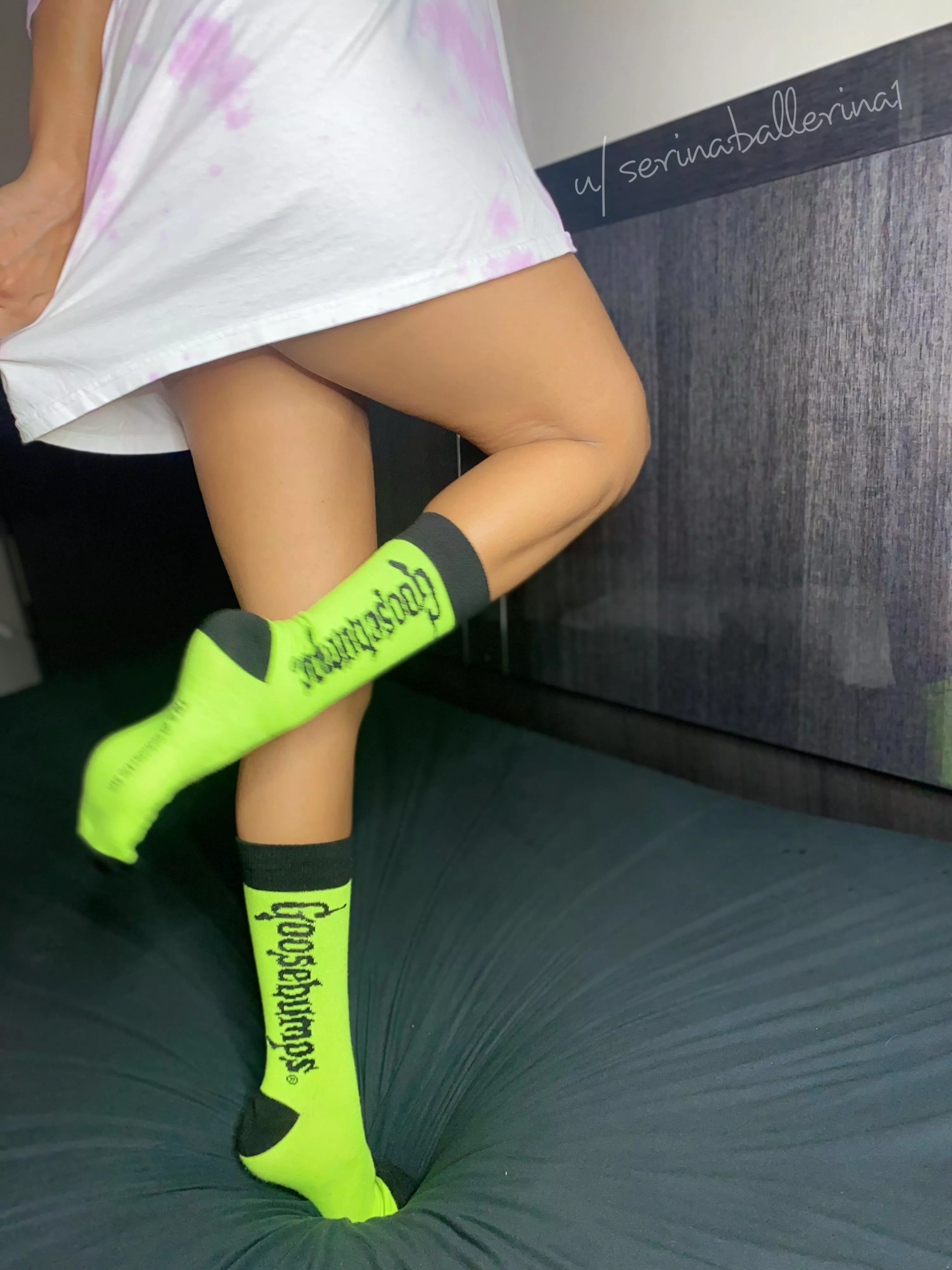 Do you like little feet in long socks? Do you like little feet in long socks?