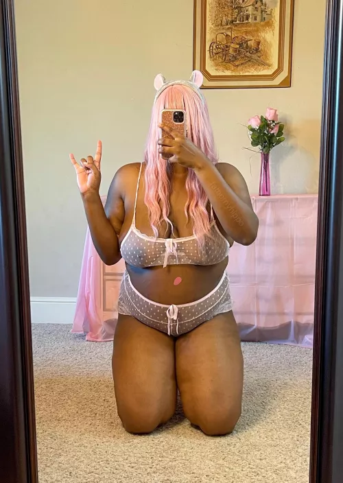 Do you like my cocoa thighs and dark nipples?