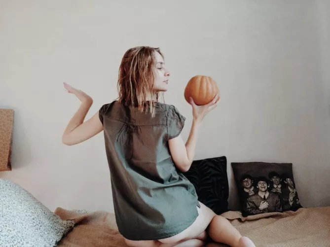 do you like my cute little pumpkin? do you like my cute little pumpkin?