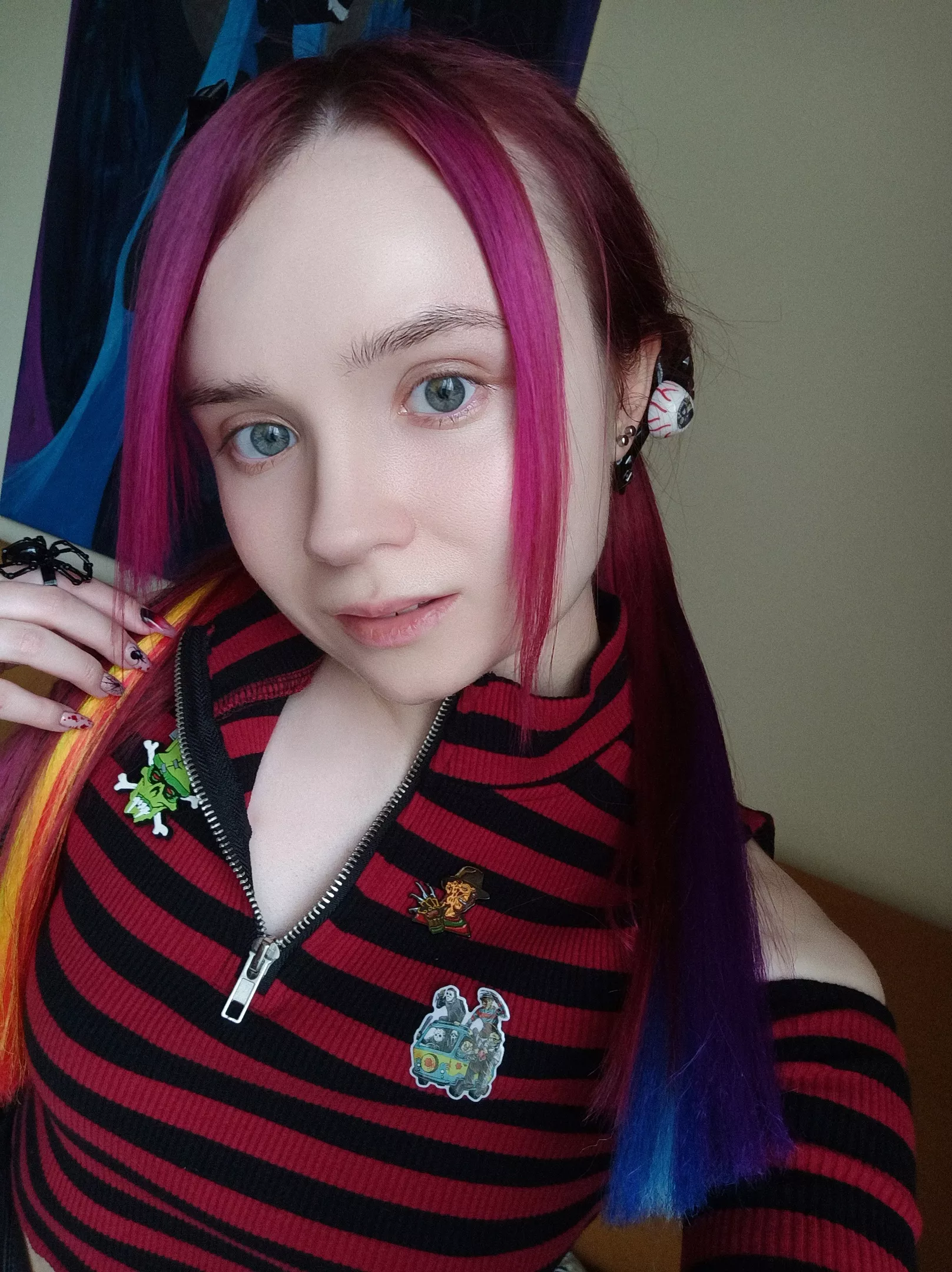 Do you like my hairstyle? 🖤 Do you like my hairstyle? 🖤