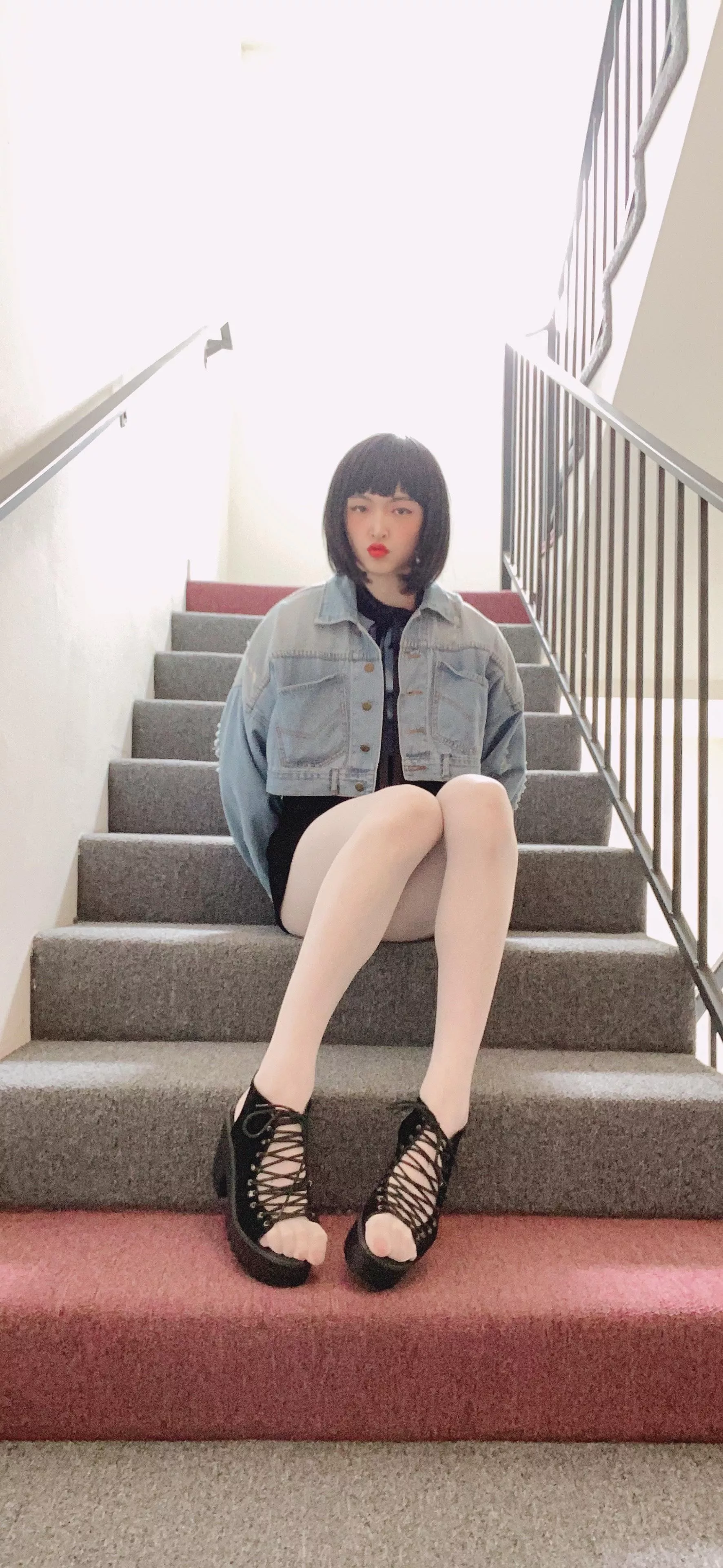 Do you like my legs in nylons?