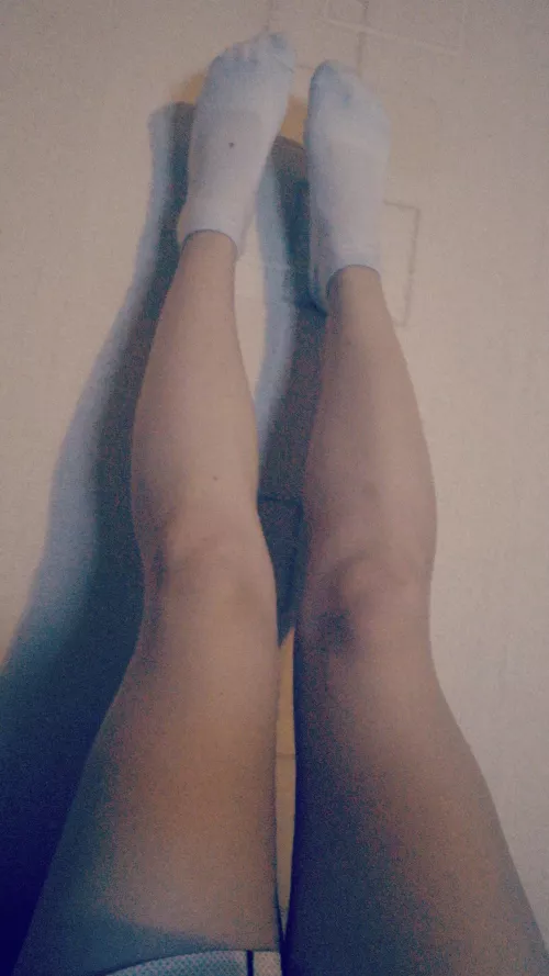 Do you like my legs in socks ?))