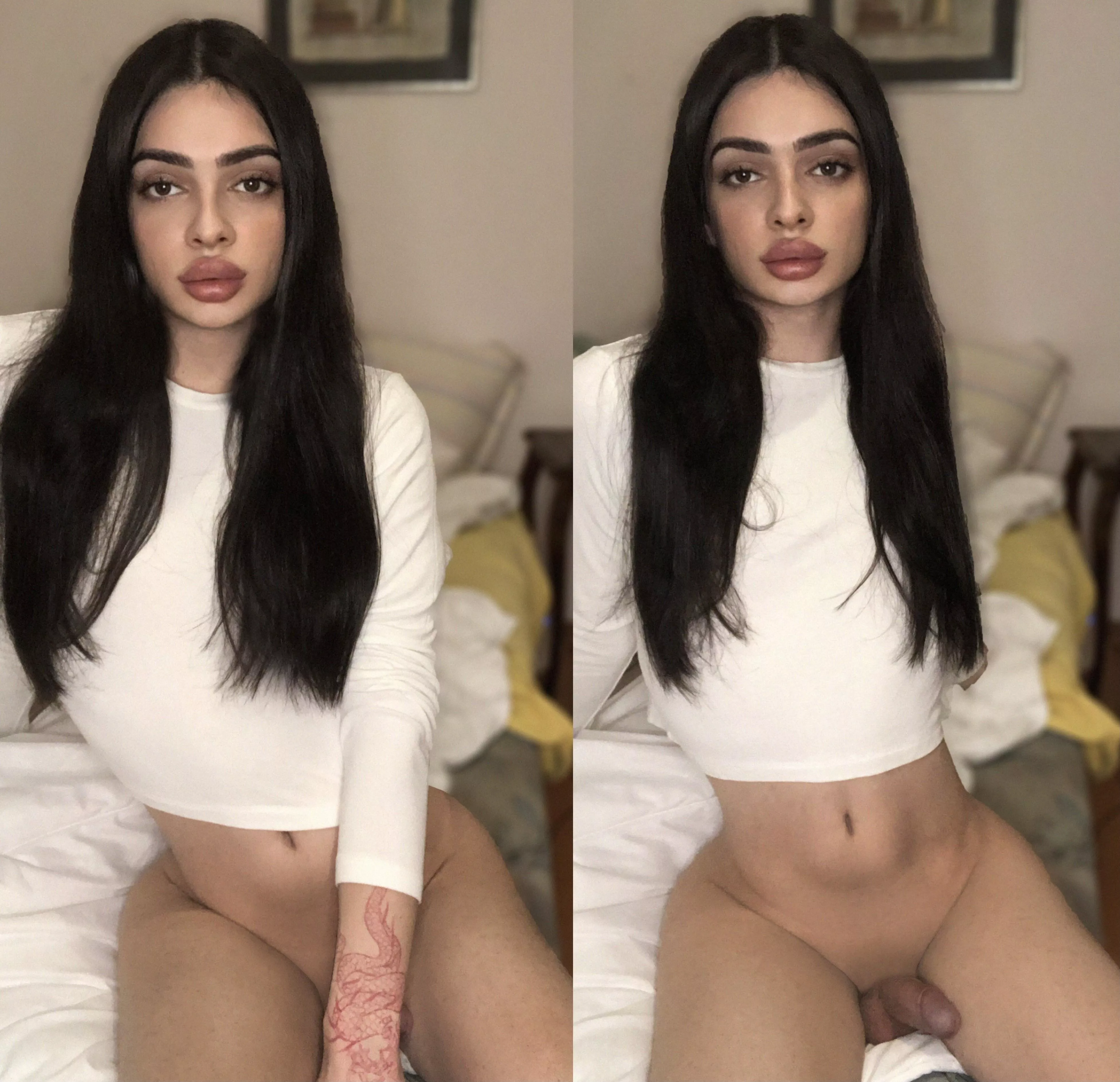 Do you like my little girldick? 🥺