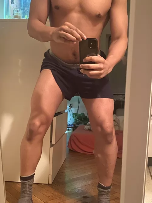 Do you like my matching socks and boxers ?