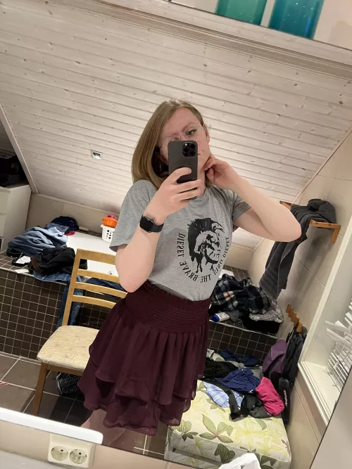 Do you like my skirt?