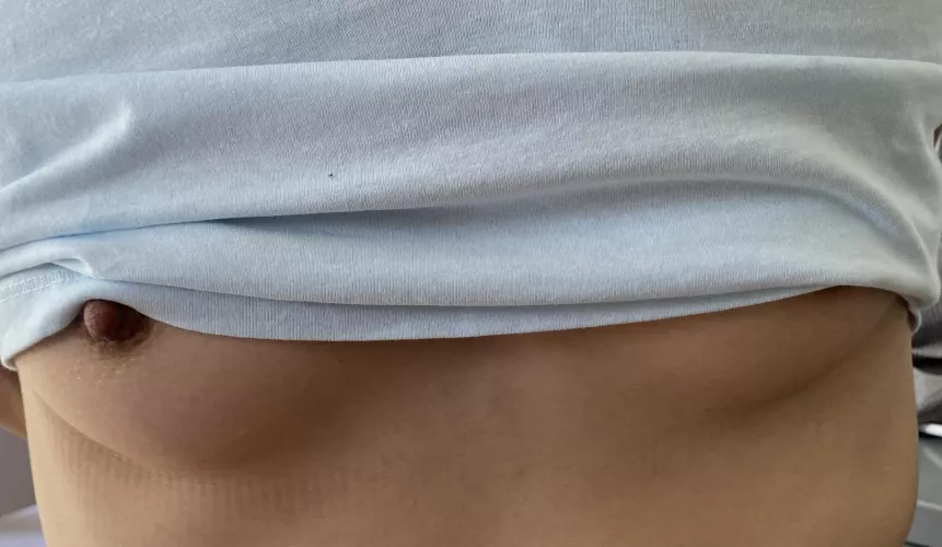 Do you like my soft blue top ? Do you like my soft blue top ?
