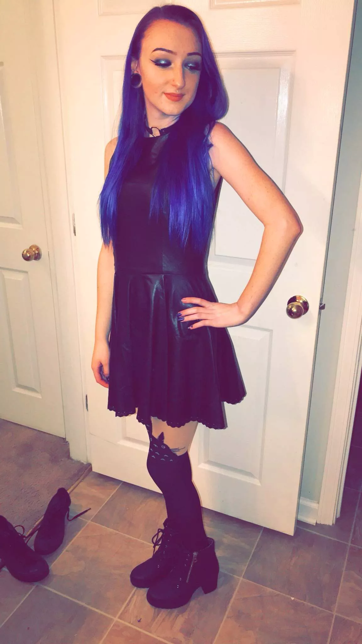 Do you like my stockings? Do you like my stockings?