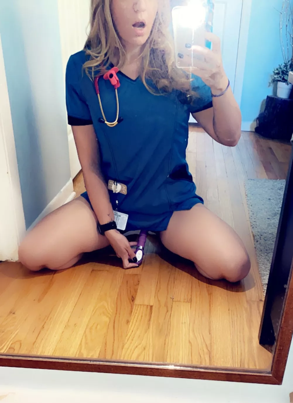 Do you like nurses cumming in their scrubs? Then follow me! nudes cgrey1433 NUDE-PICS image