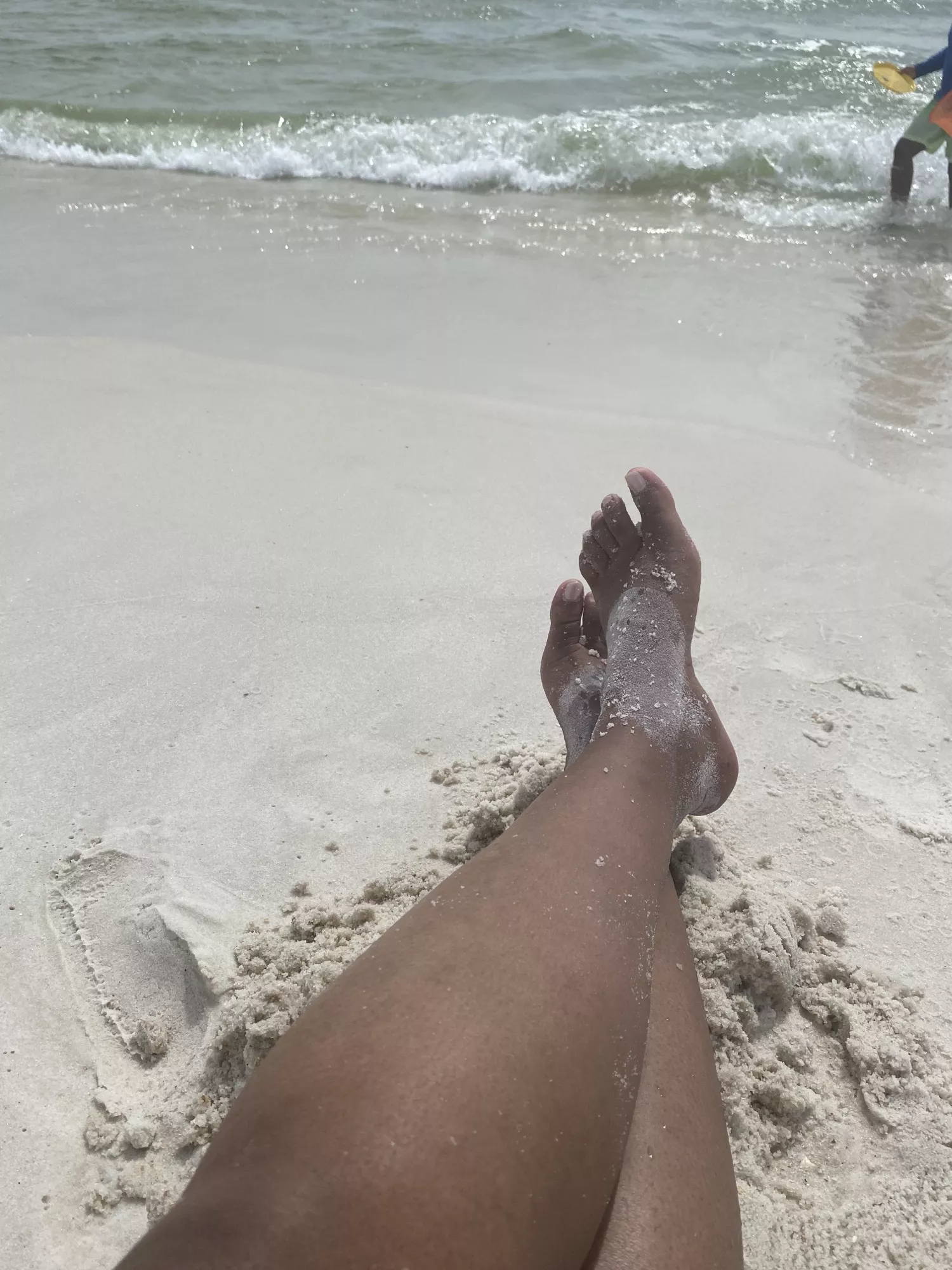 Do you like sandy feet???? Do you like sandy feet????