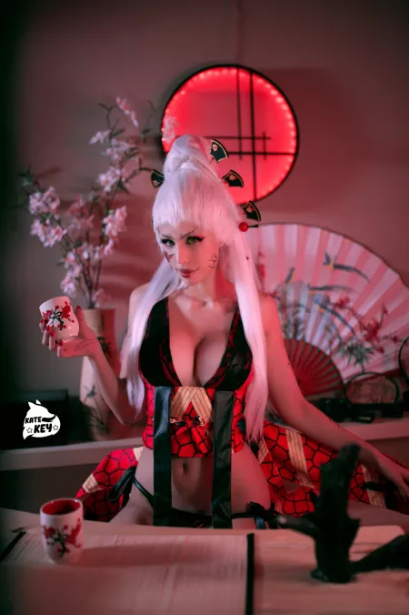 Do you like strong demons? DAKI cosplay from Kimetsu no Yaiba by Kate Key Do you like strong demons? DAKI cosplay from Kimetsu no Yaiba by Kate Key