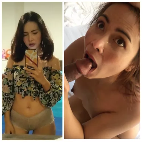 Do you like the way I swallow your coconut creams daddy? Natthanitcha Chaiyasarn Thai Kinky Slut #Bangkok #Thaigirls #Thaistudent #Thaisex #Pattaya #Khonkaen #Asianmodel