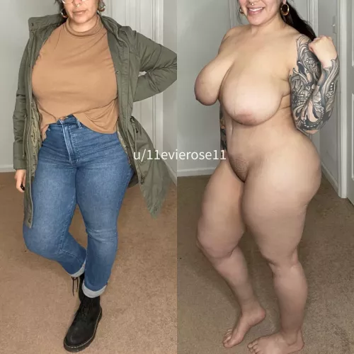 Do you like what’s hiding under all these clothes?