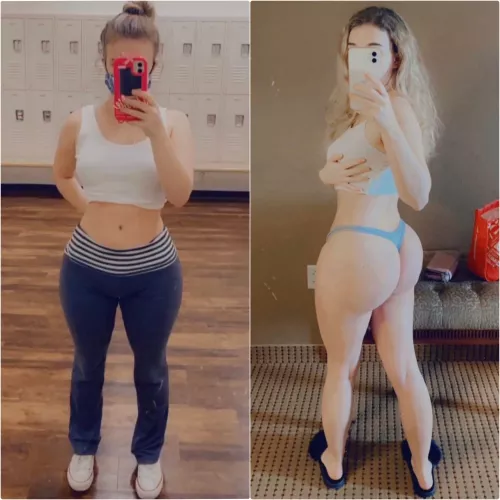 Do you like whatβs hiding under my yoga pants?