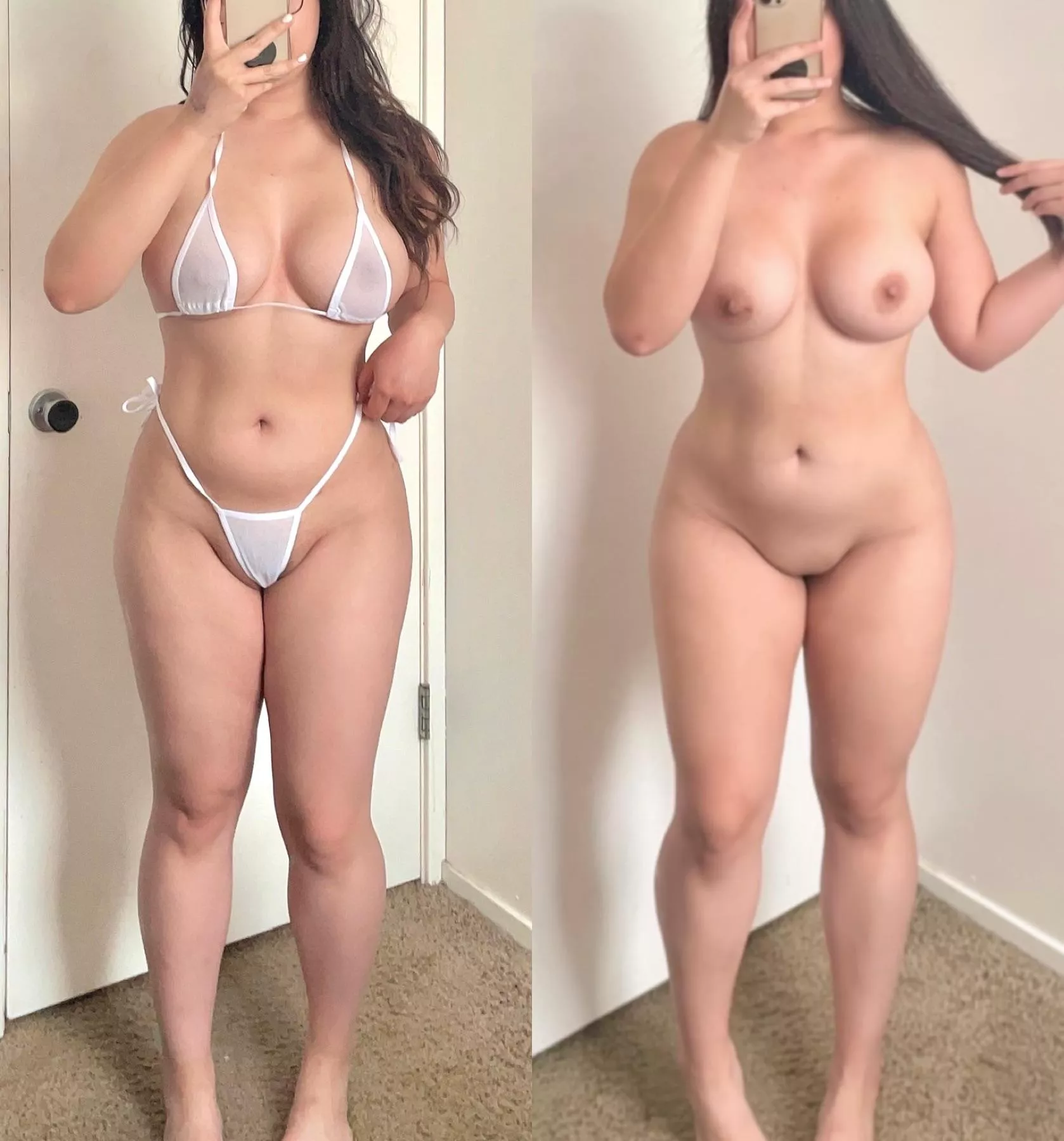 Do you prefer fuck me in bikini or naked? Do you prefer fuck me in bikini or naked?