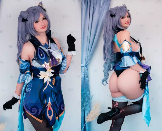 Do you prefer Keqing with her stockings ON or OFF? by Mikomin Do you prefer Keqing with her stockings ON or OFF? by Mikomin