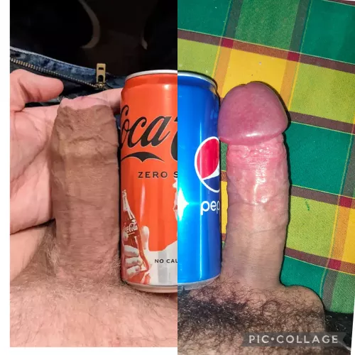 Do you prefer softie coke or hard pepsi? @etcin