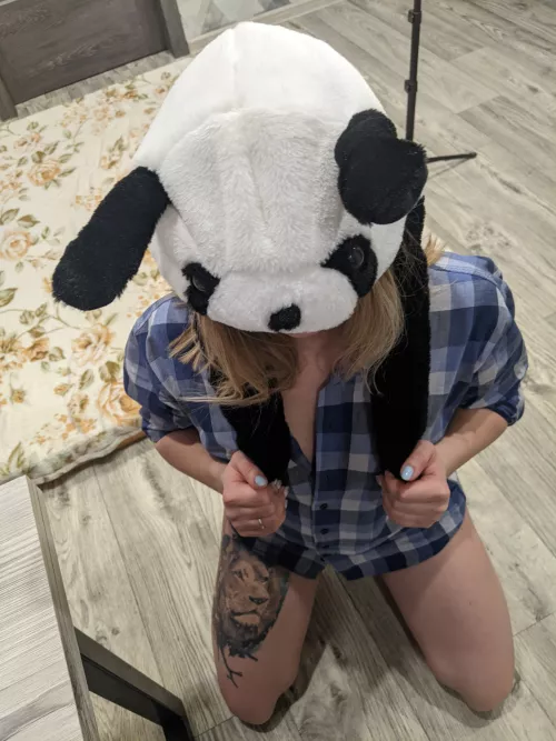 Do you think I can be a sexy Russian panda because I'm from Russia myself? Do you think I can be a sexy Russian panda because I'm from Russia myself?
