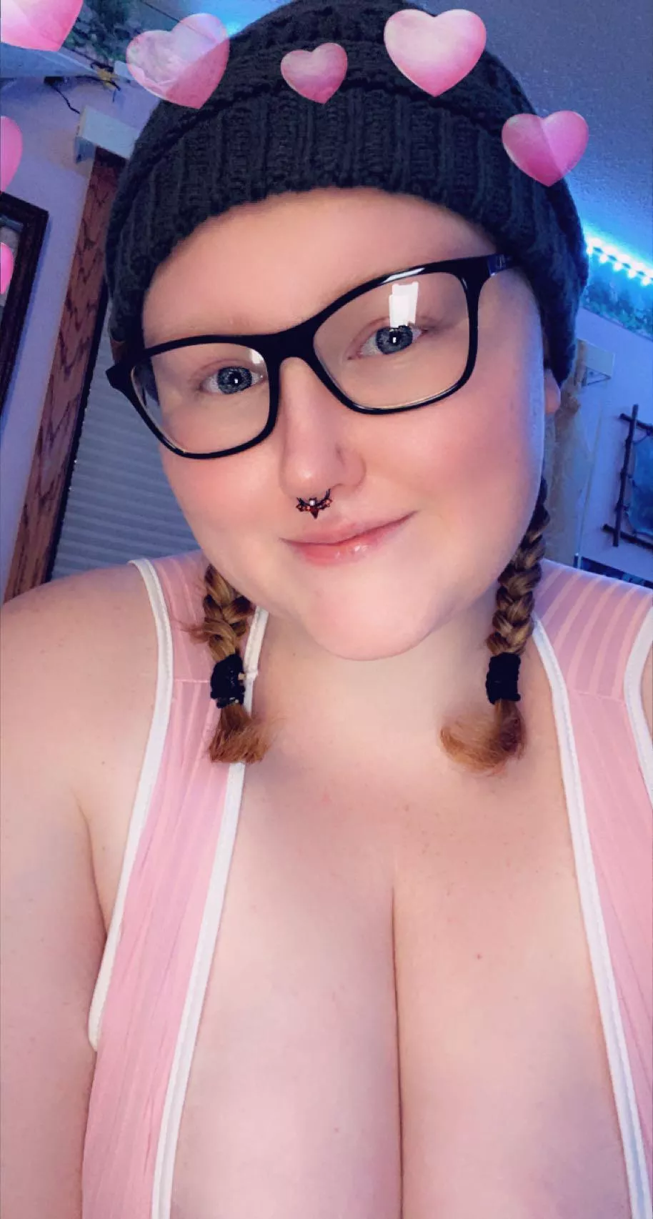 Do you think I look sweet and innocent or do my tits give it away??