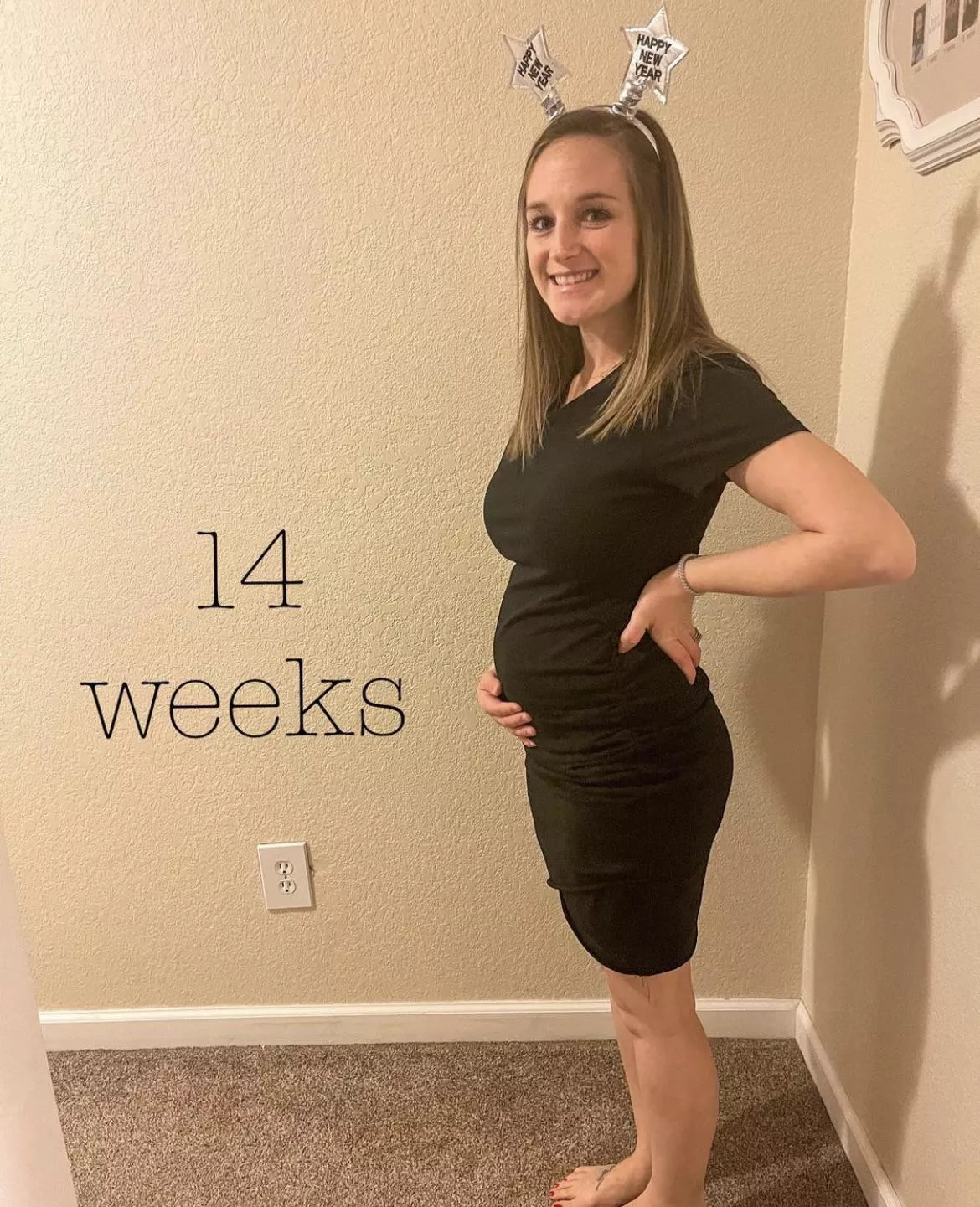 Do you think the hubby can tell I’m pregnant yet?