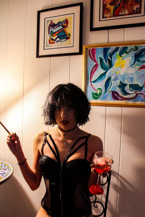 do you wanna drink and smoke with me? π
